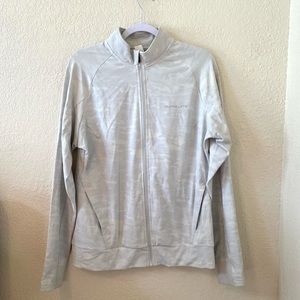 ALPHALETE Grey Zipper Jacket